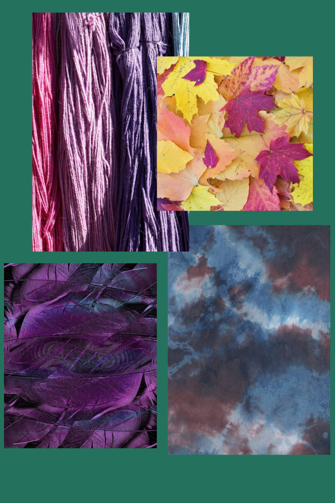 fils de laine teinture naturelles et impression végétales